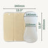 Mimi & Co OSFM Bamboo Fitted Nappy + INSERTS